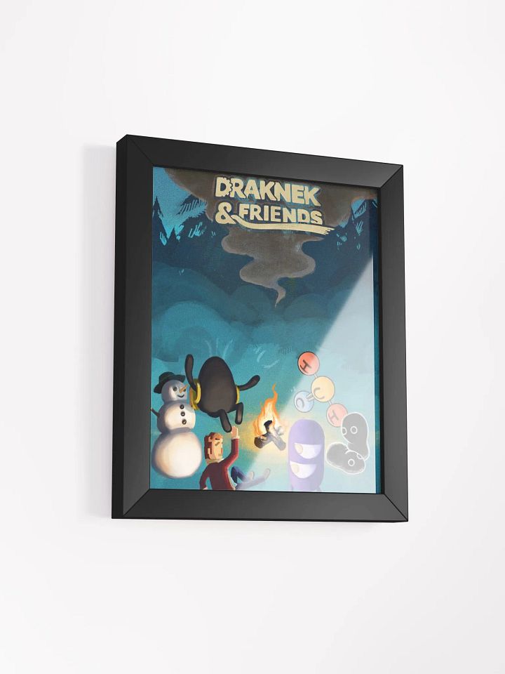 Draknek & Friends Framed Print product image (1)