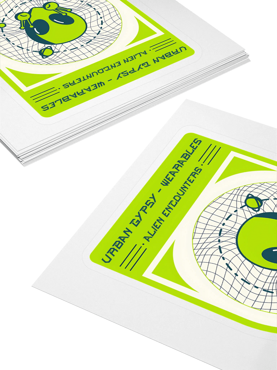 Alien Encounters Kiss Cut Stickers product image (4)