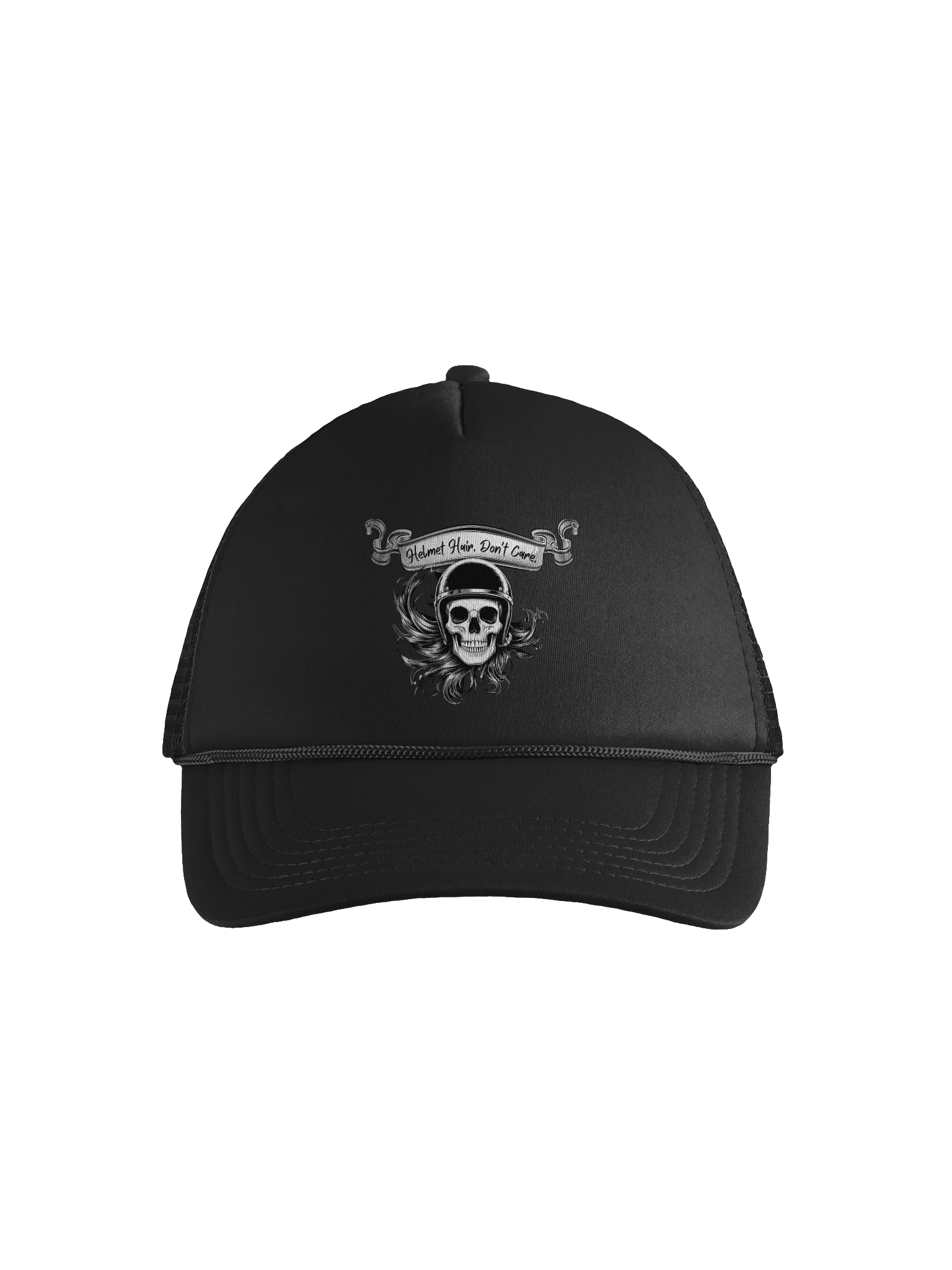 Helmet Hair, Don’t Care – Women’s Biker Trucker Cap product image (1)