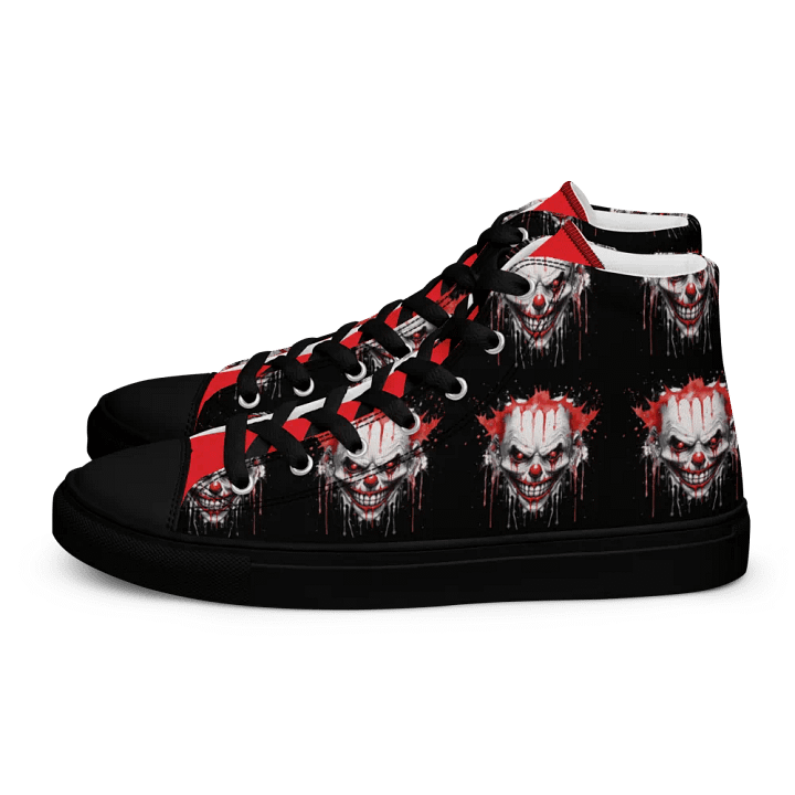 Clown Sinister Grin Men's High Tops product image (1)