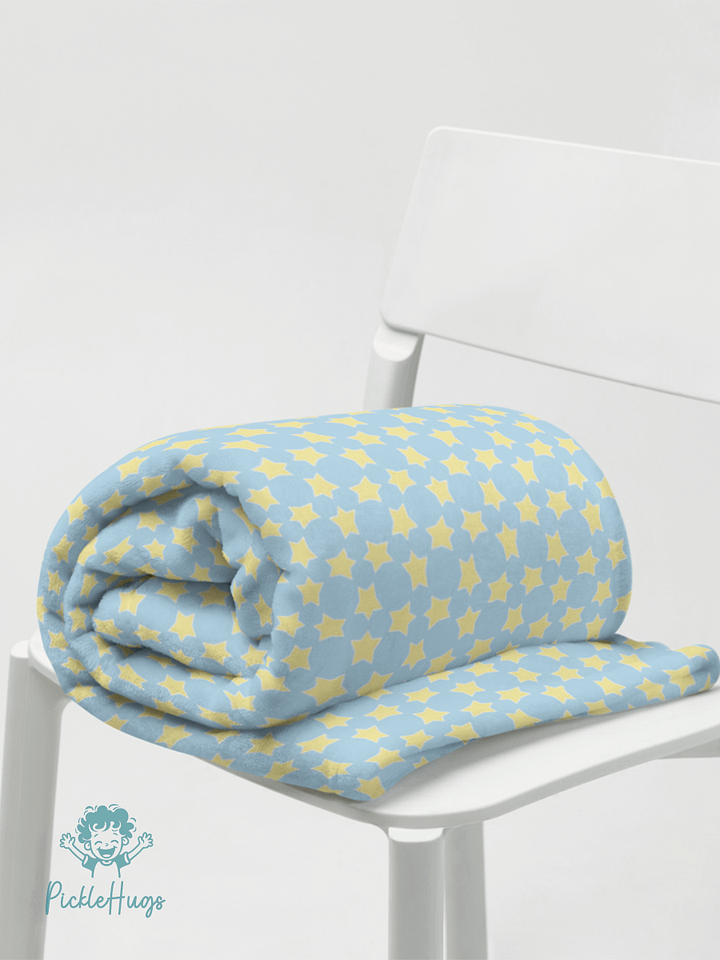 Twinkle Star Blue Blanket product image (1)