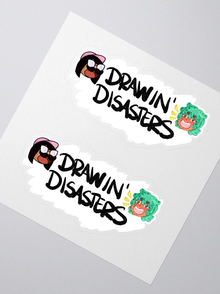 Drawin' Disasters Kiss-Cut Stickers product image (3)