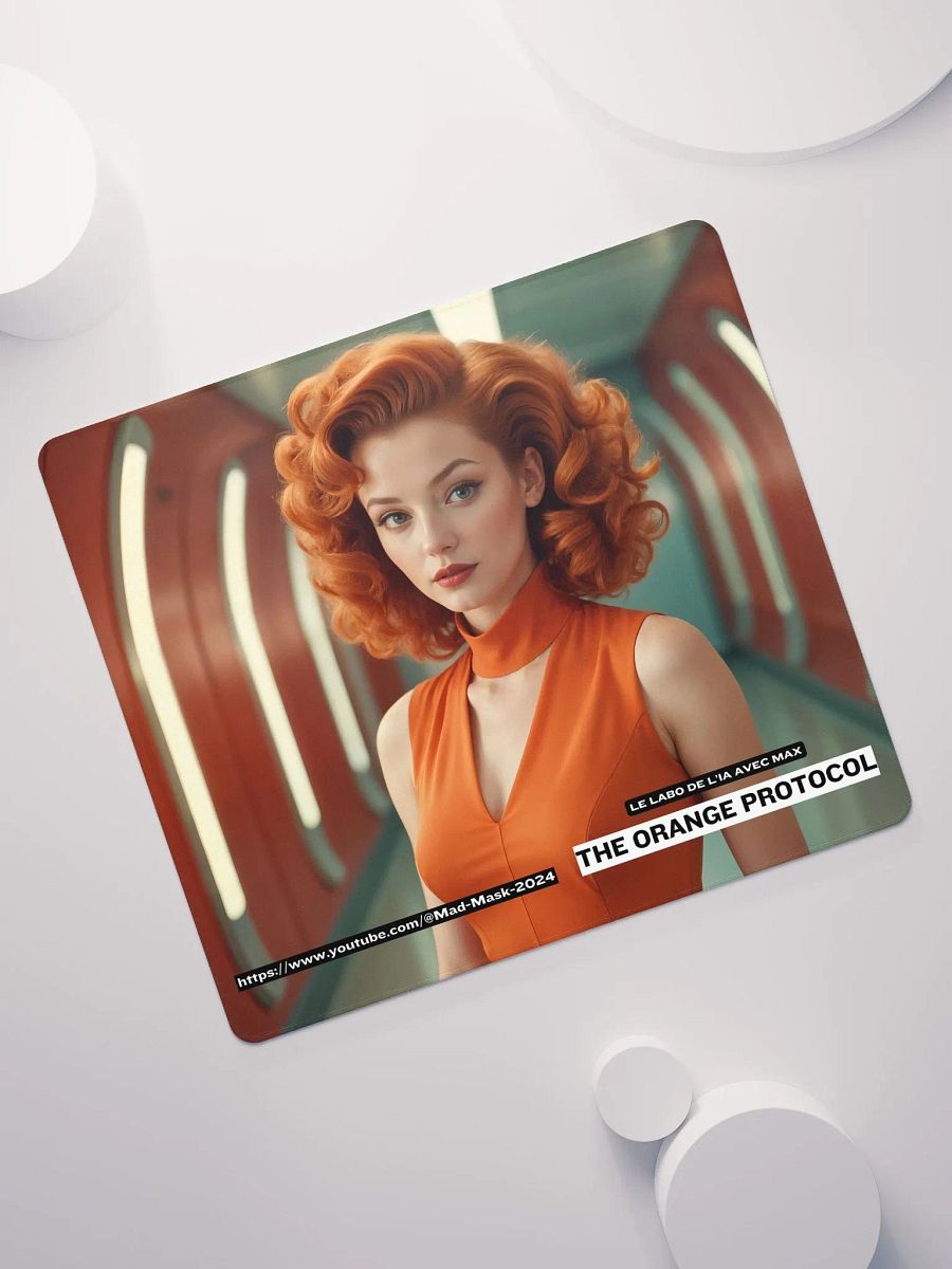 Mouse Pad Gaming The Orange Protocol product image (7)