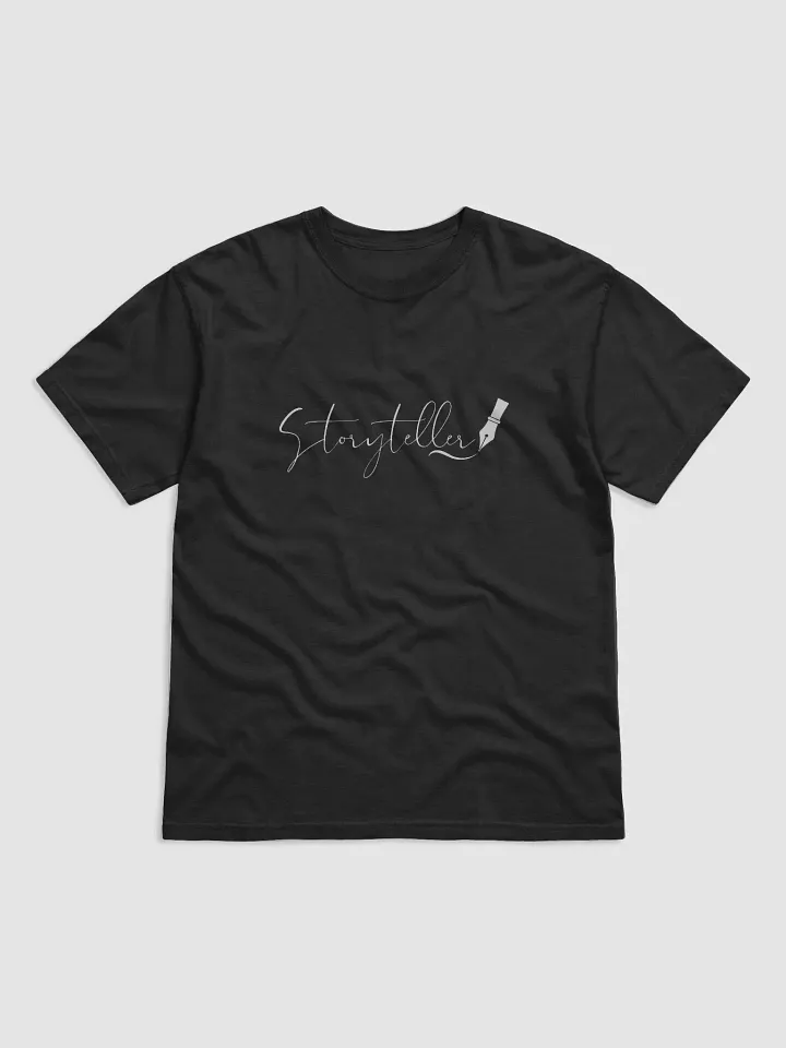Storyteller - Heavyweight T-shirt - light grey text product image (1)