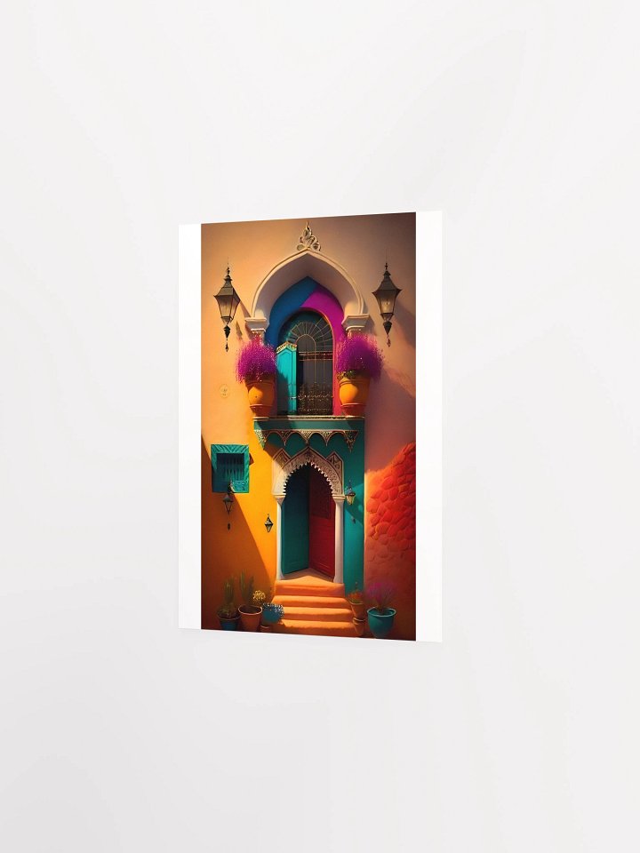 Pure White Canvas Poster/Creative artistic design product image (12)