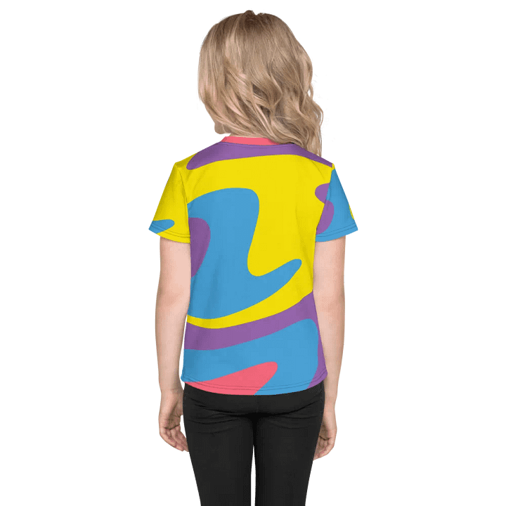 All-Over Print Kids Crew Neck T-Shirt product image (2)