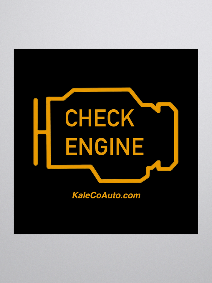 Check Engine Sticker product image (1)