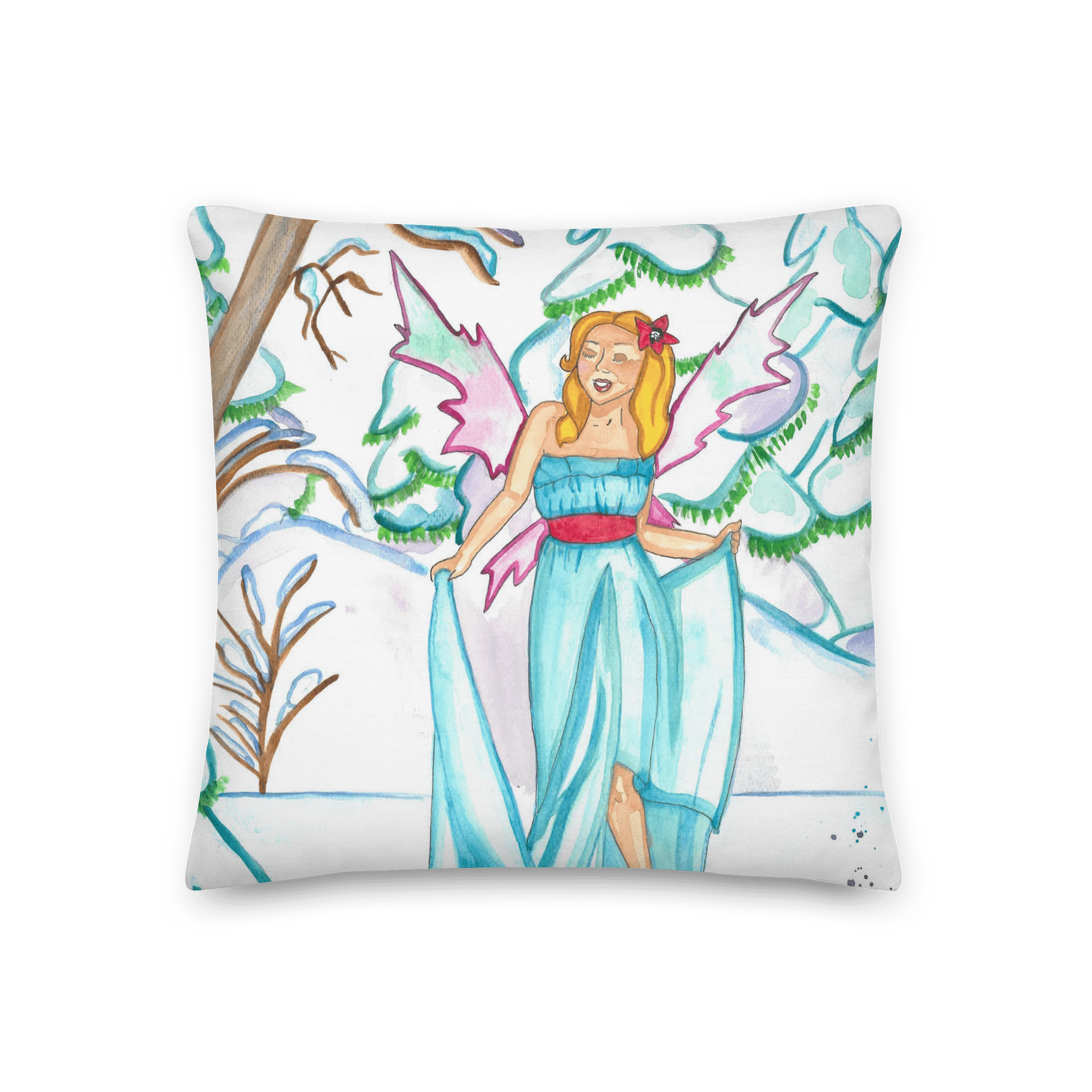 Winter Fairy Wonderland Pillow product image (1)