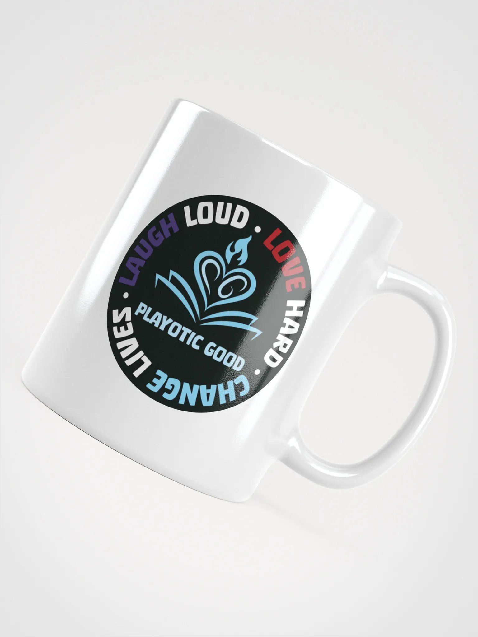Laugh Loud, Love Hard, Change Lives Mug (Microwave & Dishwasher Safe) product image (12)