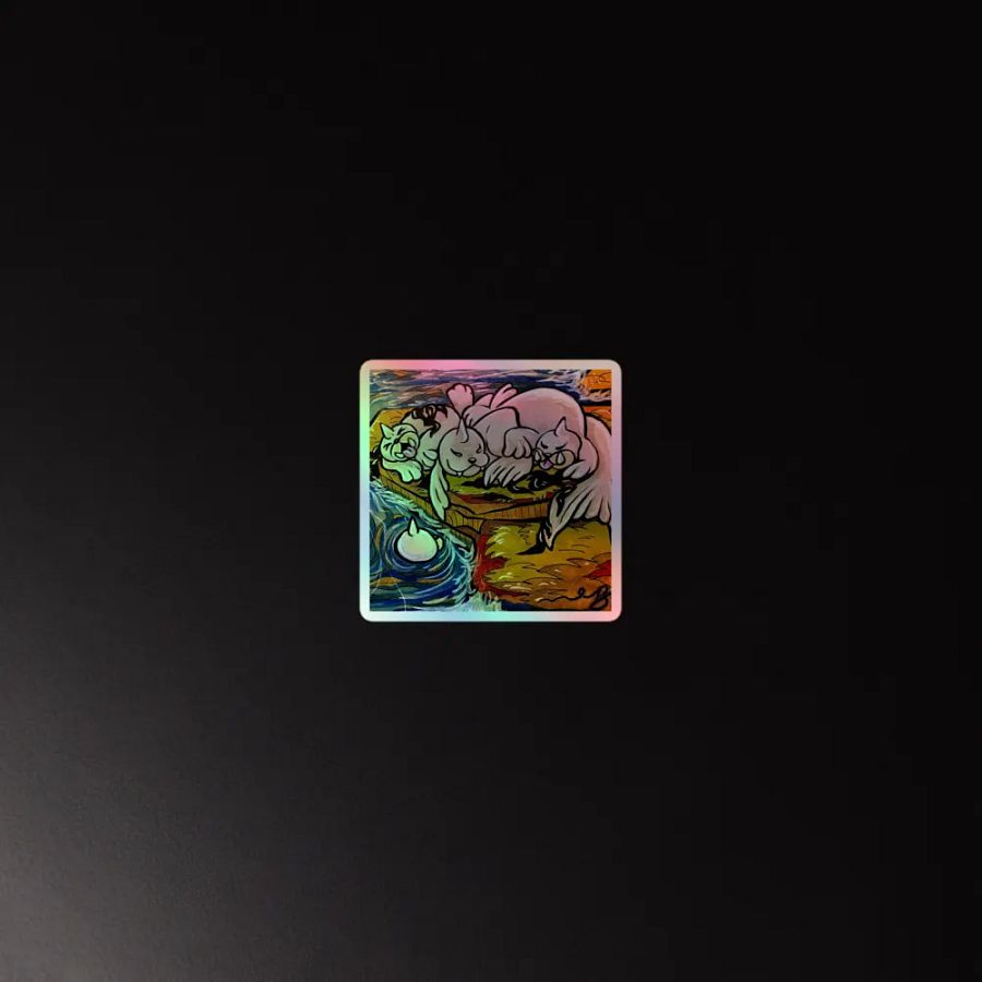 Dewgong & Seels Holofoil Sticker product image (2)