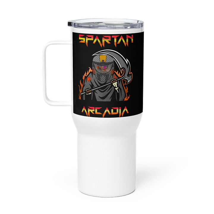 Spartan Arcadia Burning City Travel Mug product image (1)
