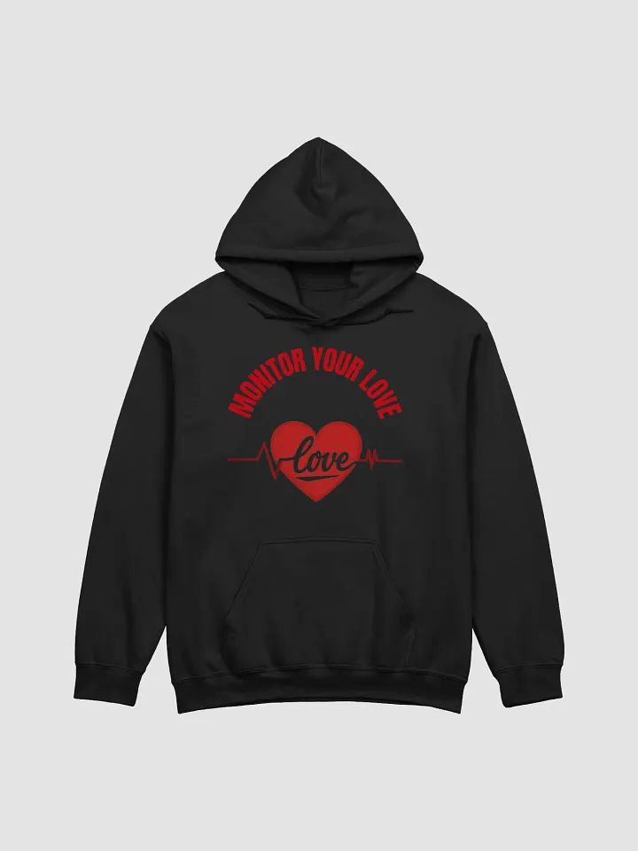 Heartbeat Love Monitor Hoodie product image (1)