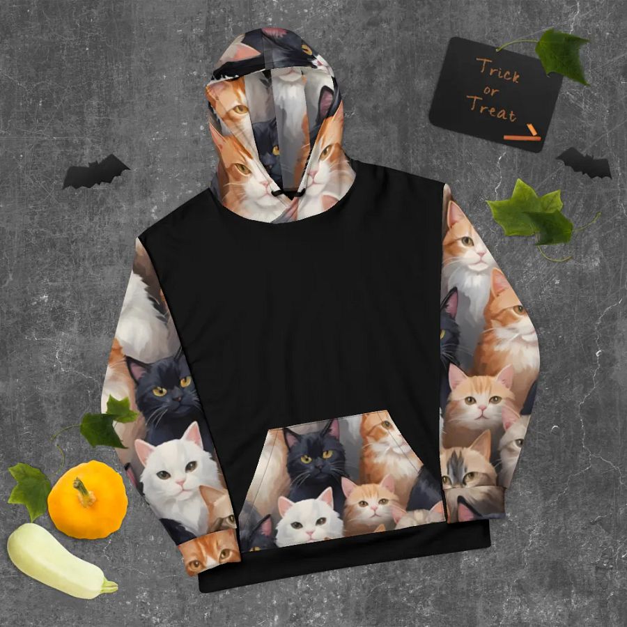 Purrfectly Adorable Cat Lovers Unisex Hoodie product image (9)