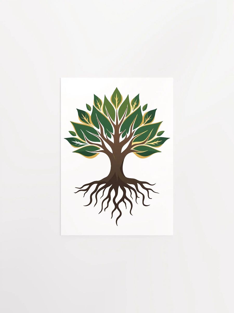 Elegant Tree Poster – Nature-Inspired Wall Art for Home Decor product image (1)