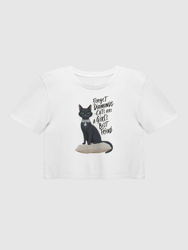 Diamond Cat Women's Crop Top product image (1)
