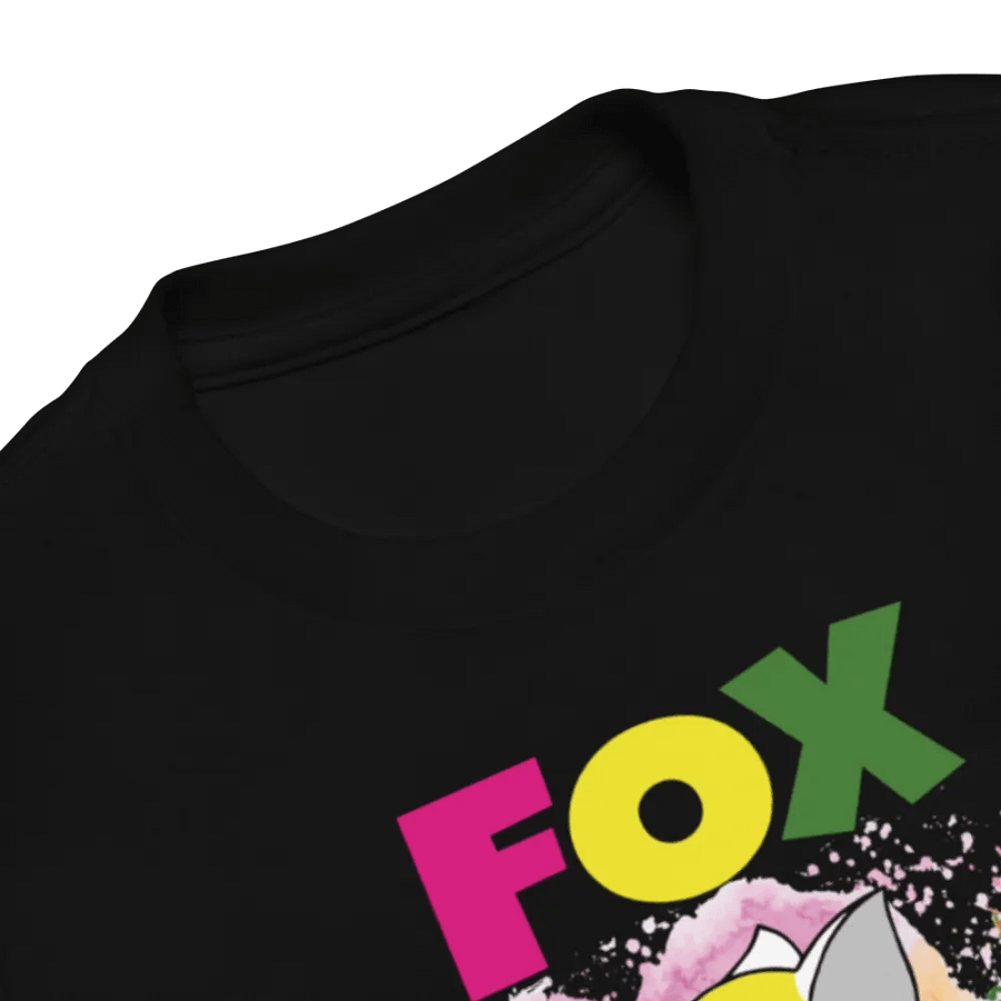 Fox Colorful Funny Cute Bella+Canvas Toddler T-Shirt – Fun Gift for Kids product image (9)