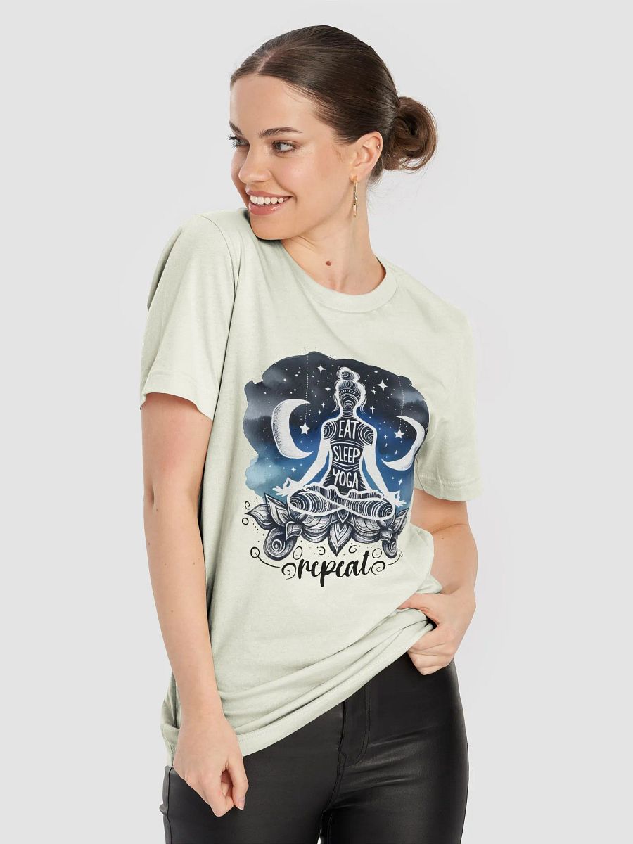 Eat Sleep Yoga Repeat T-Shirt product image (8)