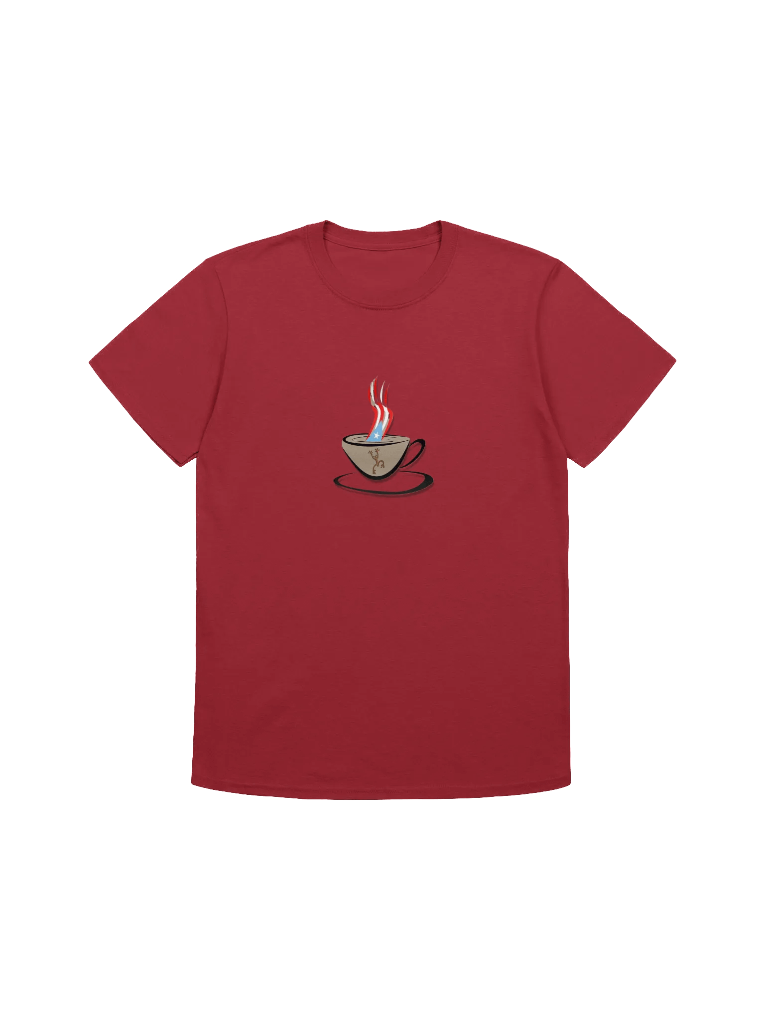 Puerto Rico Symbol Coffee Cup T-Shirt product image (4)