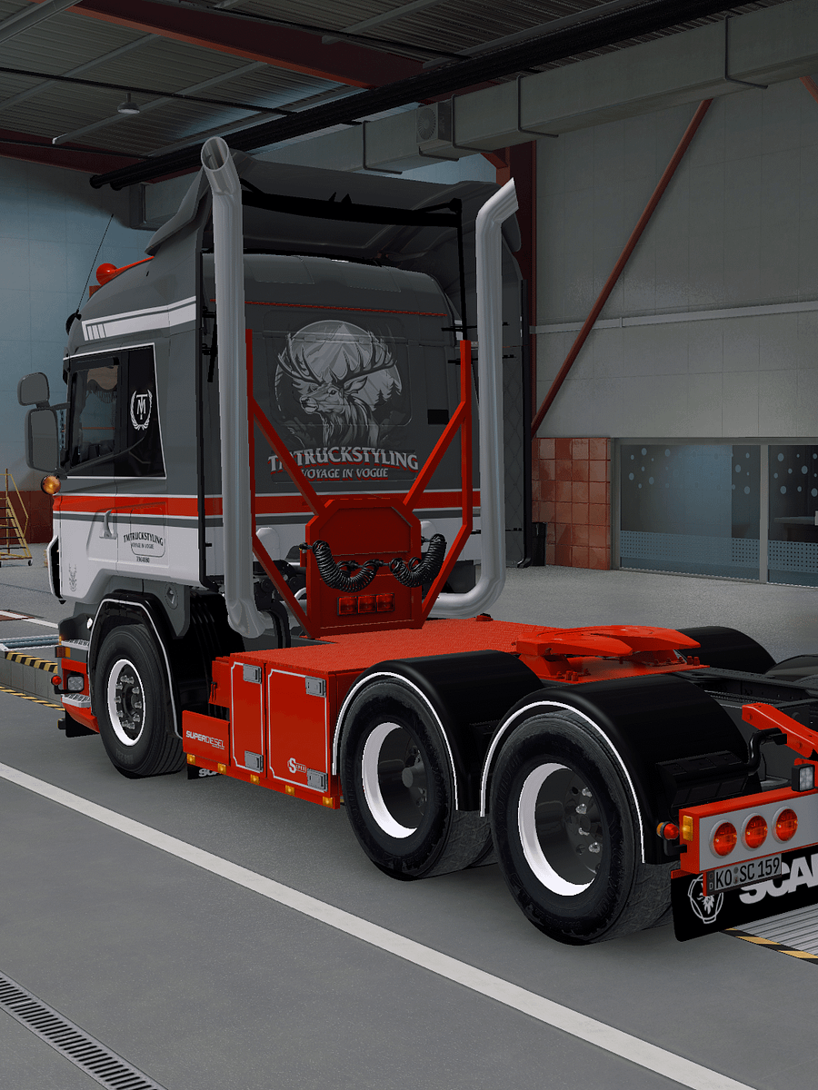 FREE! ETS2 TM Multicolor Skin Pack for Scania PGR-Series skin Pack 1 product image (3)