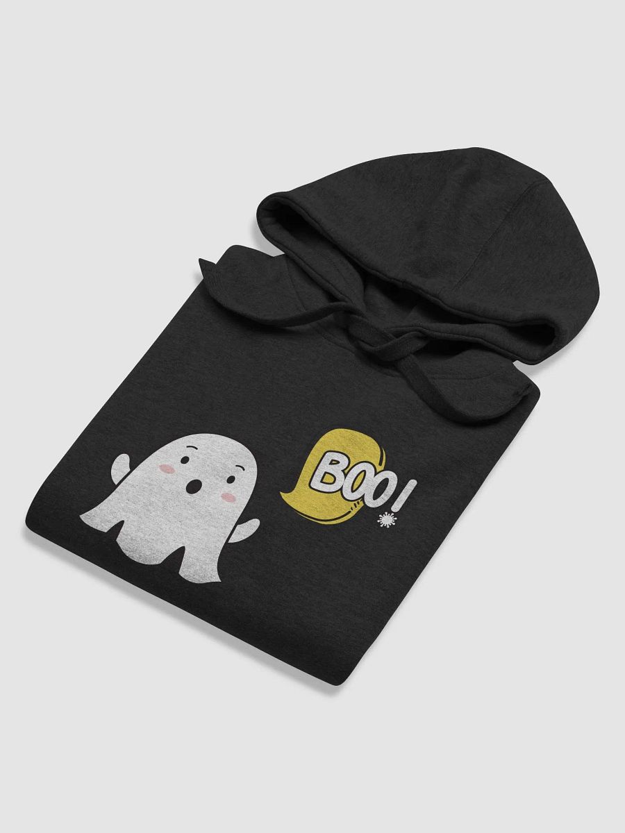 Surprised Ghost BOO ! Spooky GOST Halloween Hoodie – Ghostly Comfort for the Season Premium Hoodie product image (46)