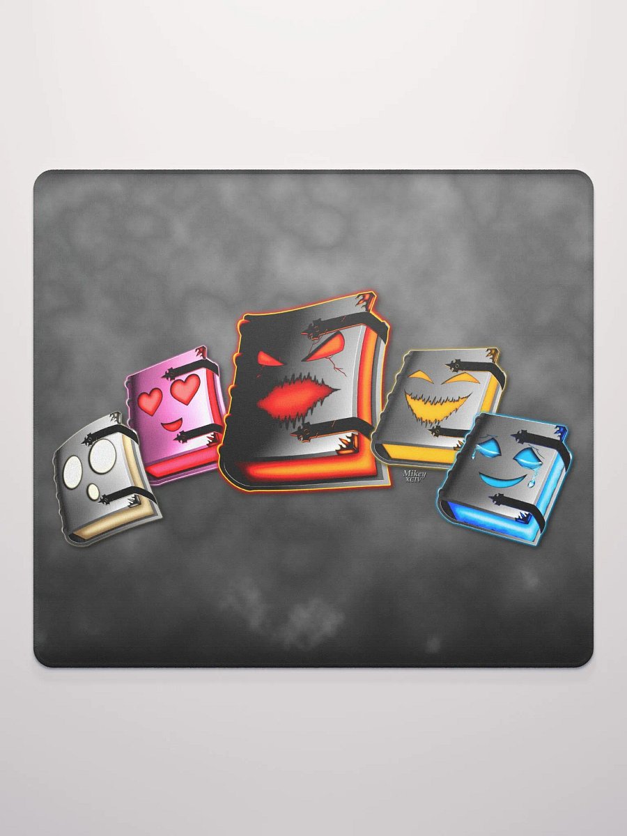 Emotionally Booked - MikeyXCIV - Gaming Mouse Pad - 18″×16″, 36″×18″ product image (2)