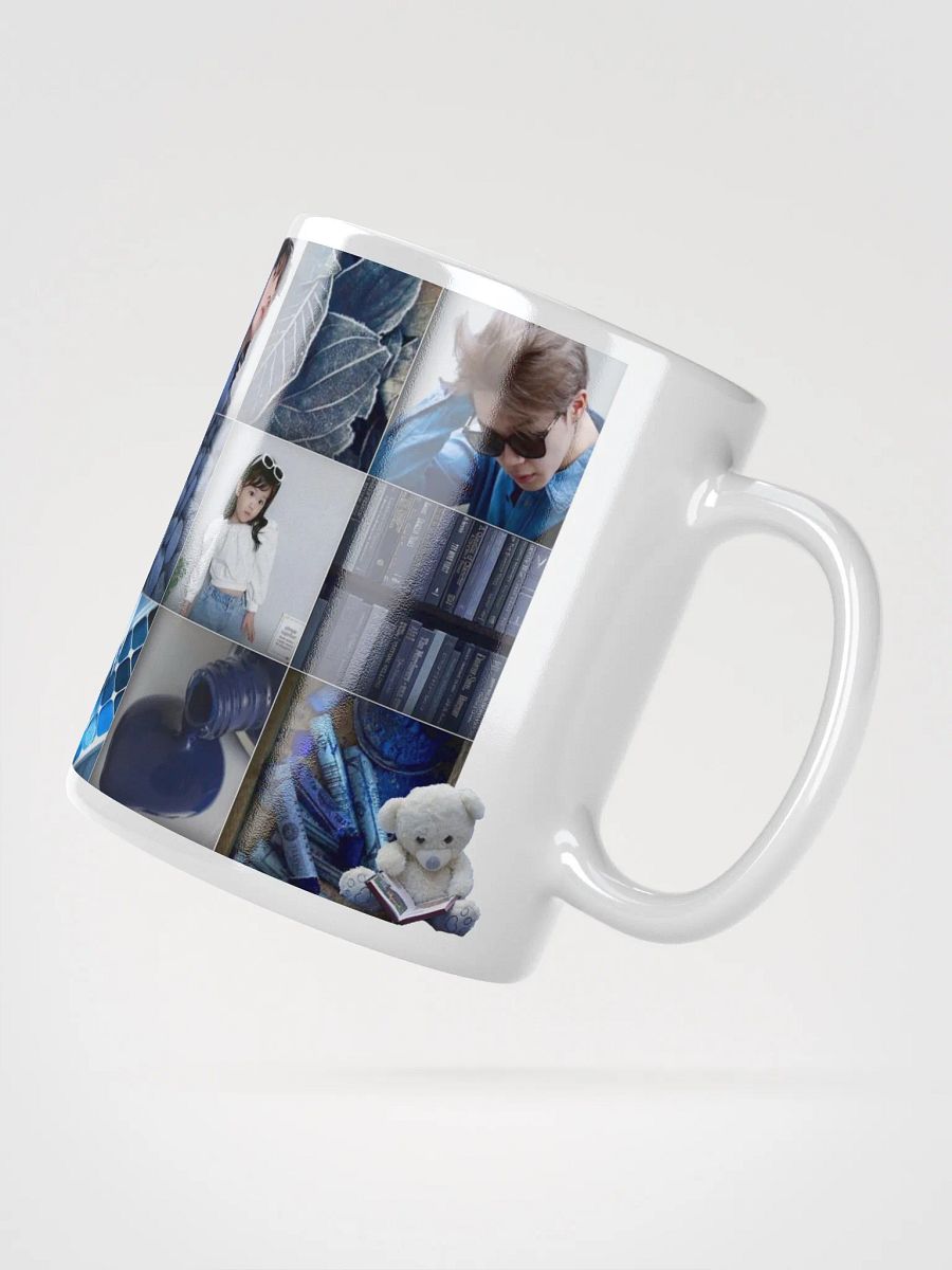 Jade Blue Jeans Collage Mug product image (3)
