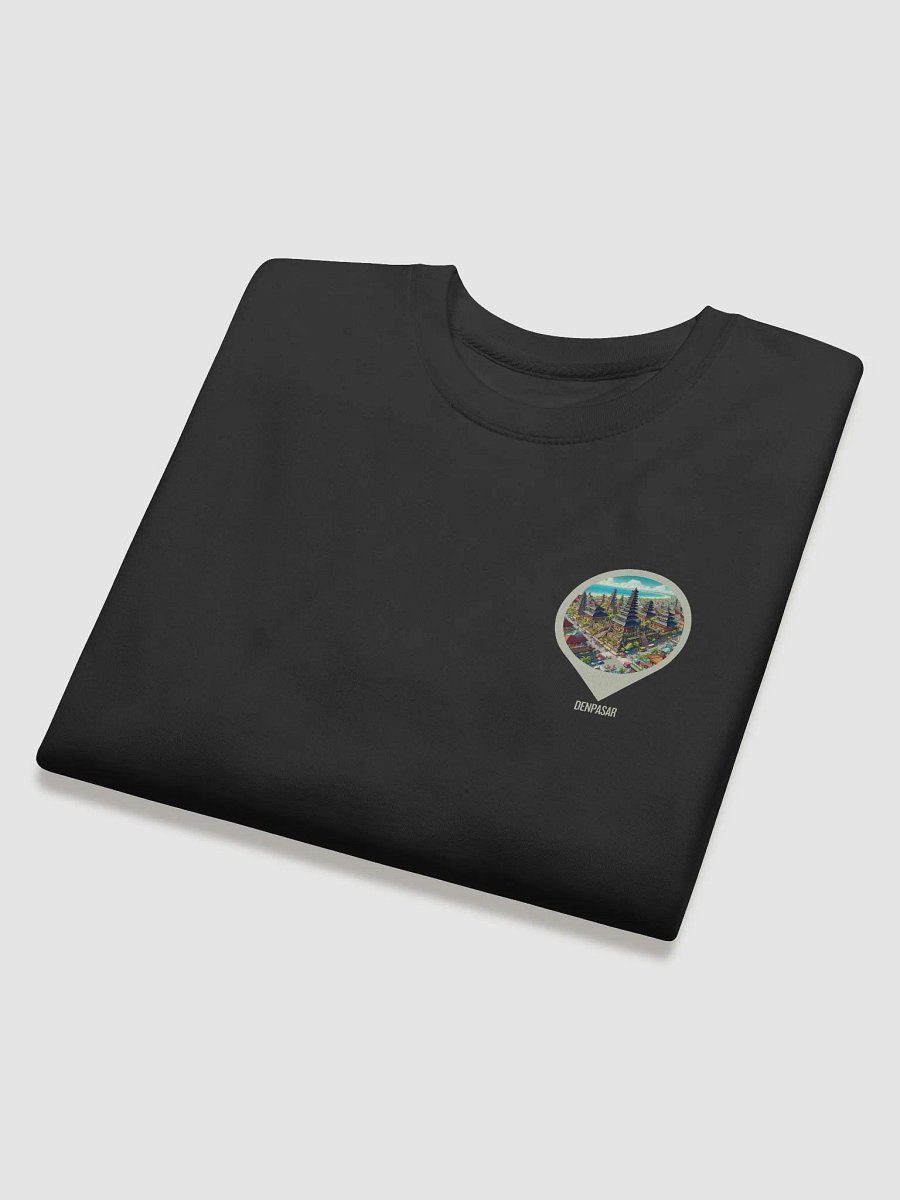 Coastal City Map Pinpoint Premium Sweatshirt | AI Design: Hamburg, Deutschland product image (4)