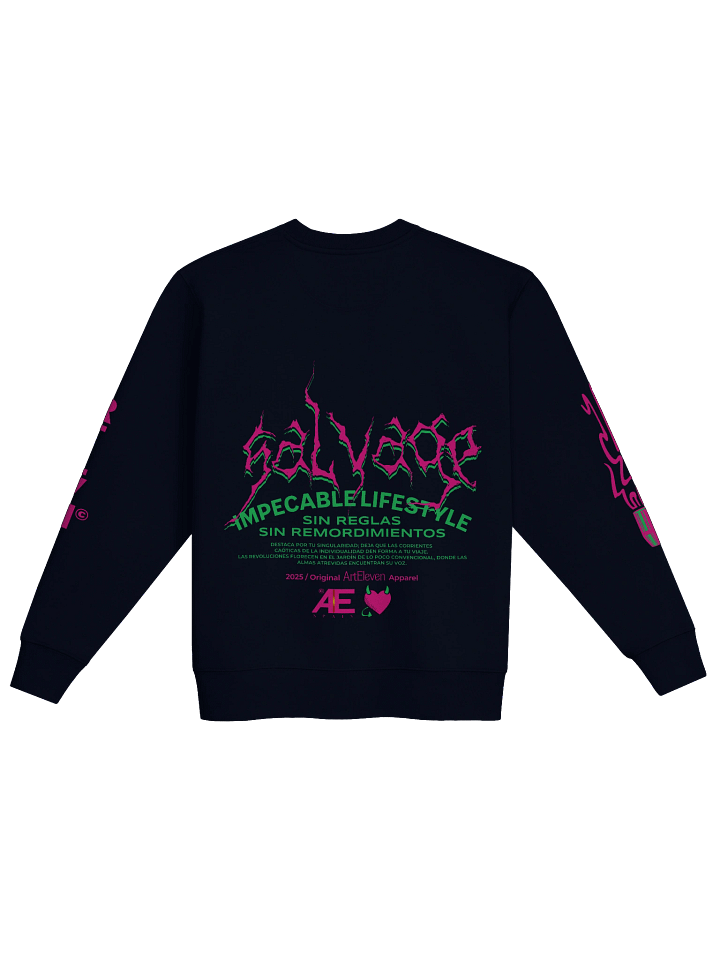"Destino" Sweatshirt: Neon Vibes by Art Eleven® ✨🚀 product image (6)
