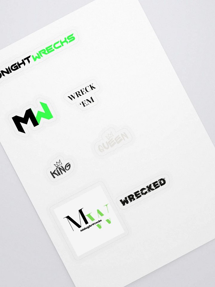 Wrecks Sticker Sheet product image (1)