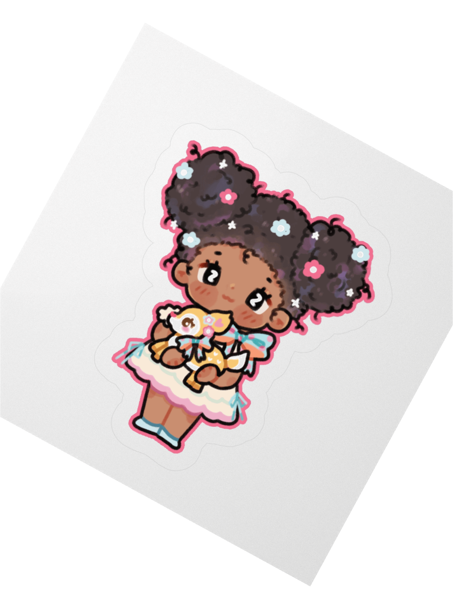 ♡ minty pink sticker product image (2)