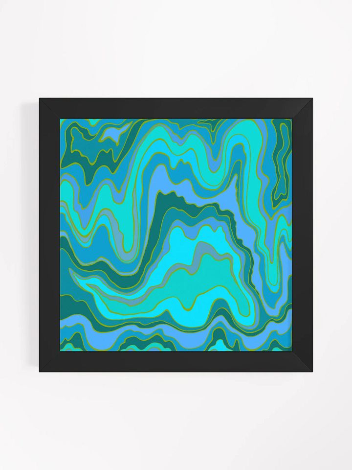 Eco-Friendly Ayous Wood Framed Poster - Stone N 9. product image (13)