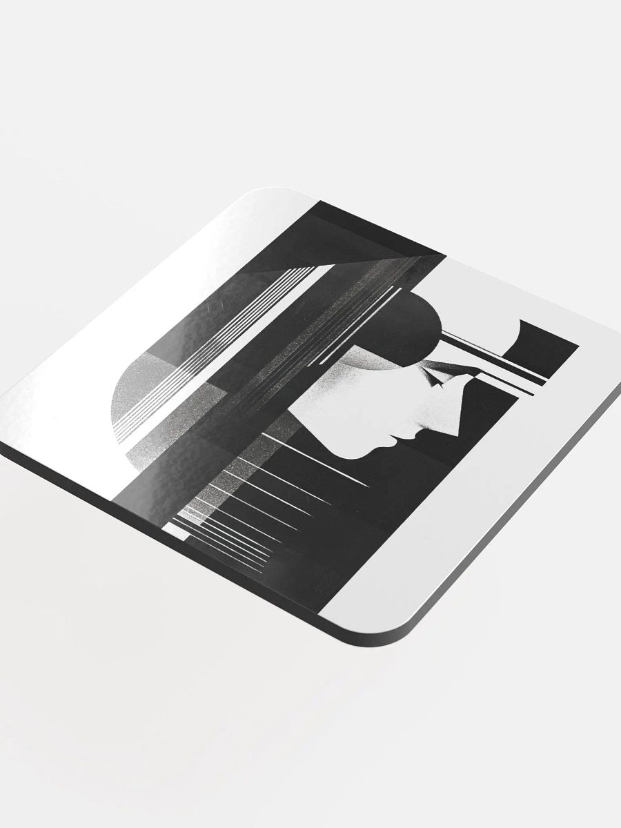 Abstract Persona 006 (Glossed Cork Coaster) product image (4)