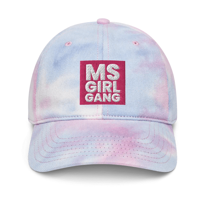 MSgirlgang Embroidered Logo Tie-Dye Hat product image (1)