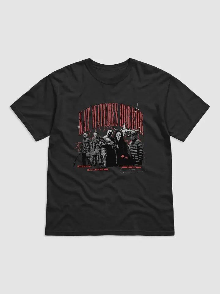 Kat Watches Horror Tee product image (1)