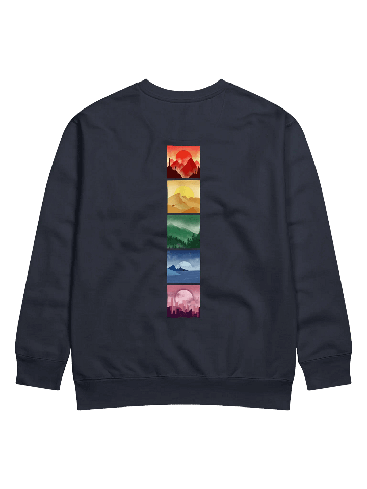 Mich Logo Stacks Sweatshirt product image (1)