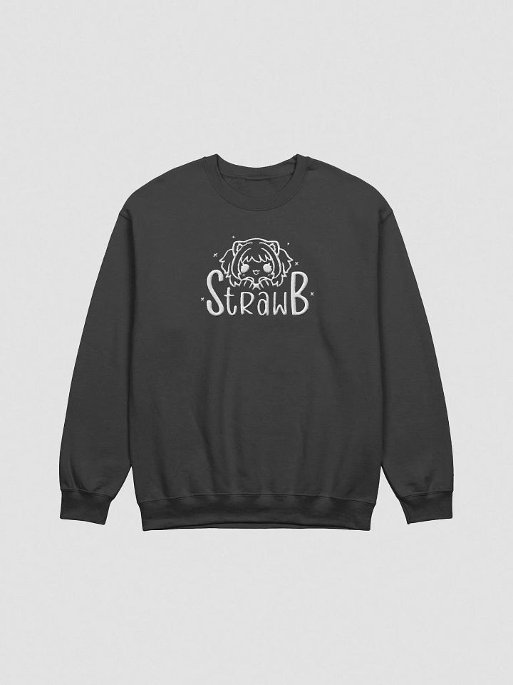 strawb embroidered sweatshirt product image (1)