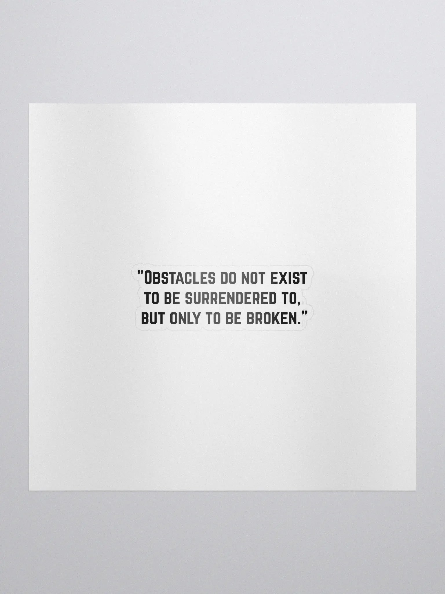 Motivational Quote Stickered product image (1)
