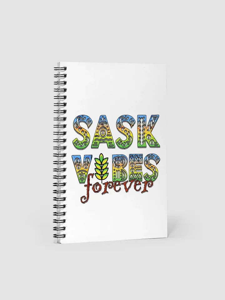 Sask Vibes Forever Ancient Spiral Notebook product image (2)