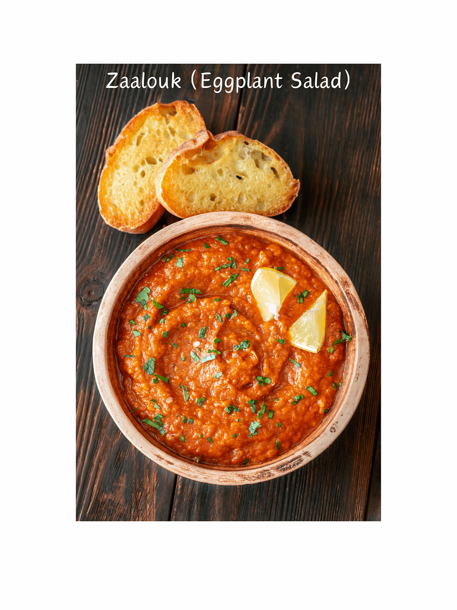 Zaalouk: The Smoky Moroccan Eggplant Salad product image (1)