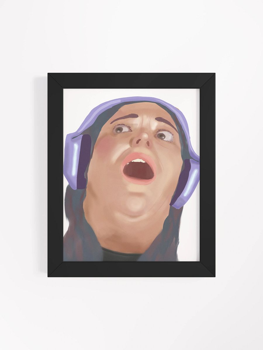 Scared Hayley Framed Print product image (19)