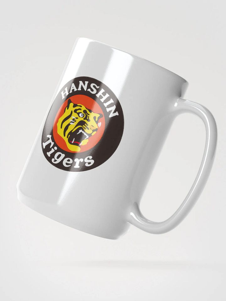 Hanshin Tigers White Glossy Mug product image (2)