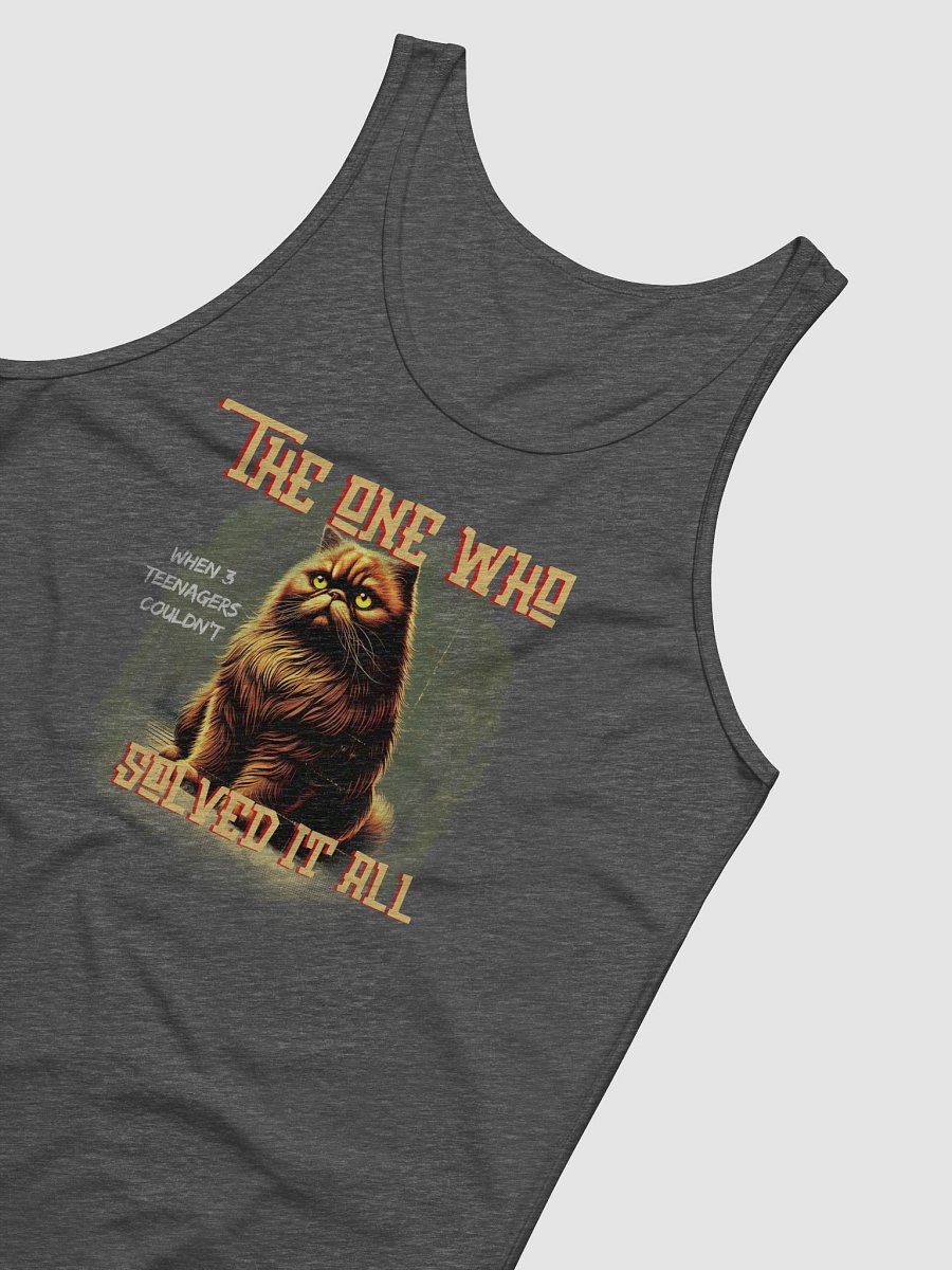 Magical Cat Vintage Pulp Horror Tank Top product image (6)