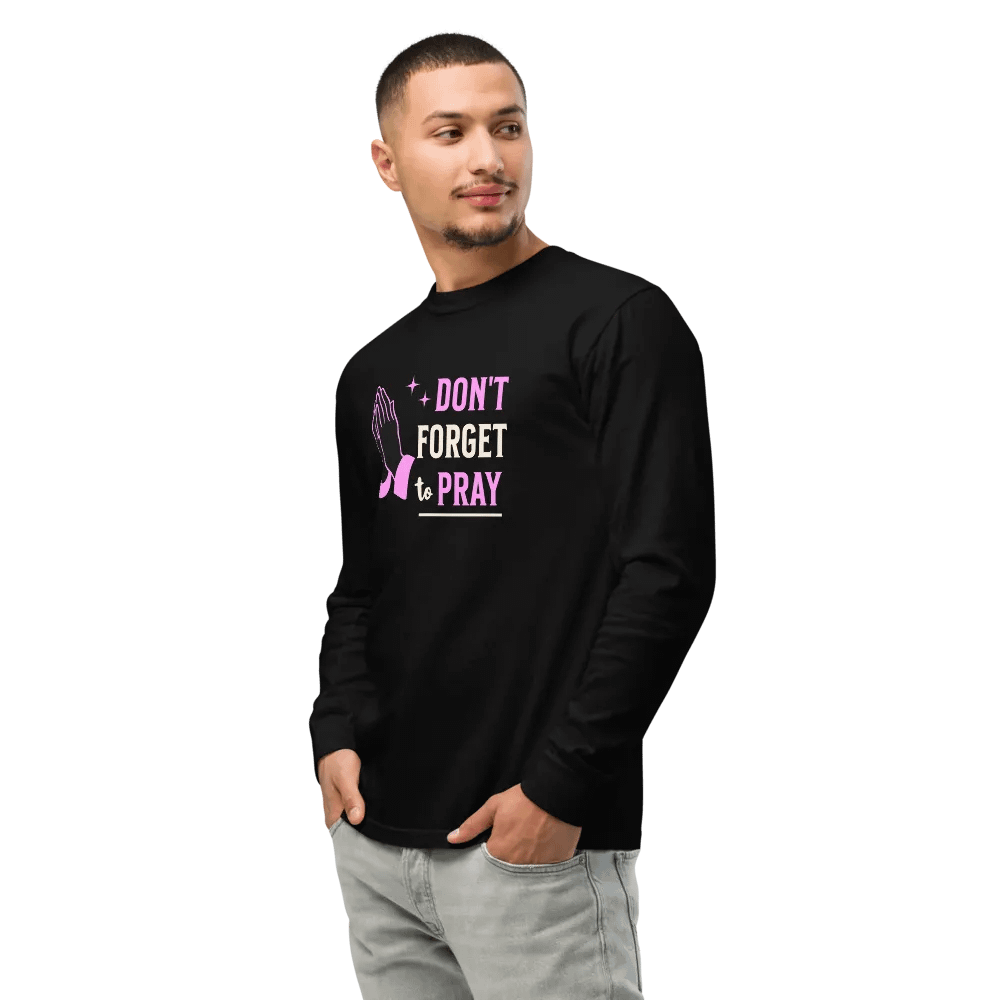 Pray Without Ceasing Long Sleeve Shirt product image (3)