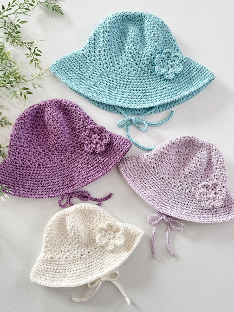 Baby Sand Sunhat Crochet pattern product image (5)