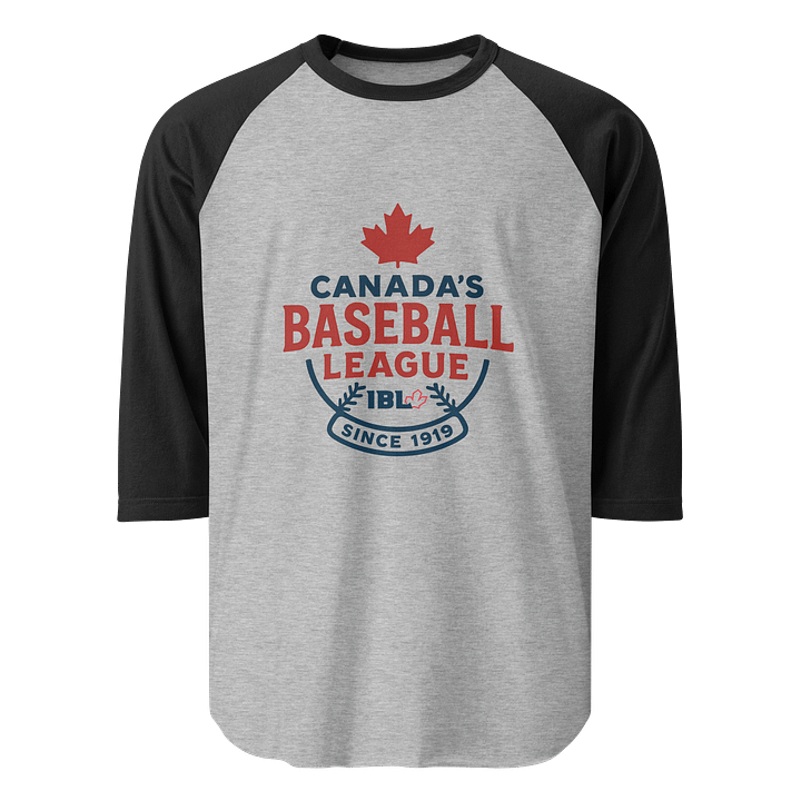 Canada's Baseball League 3/4 Tee Twin Maple product image (1)