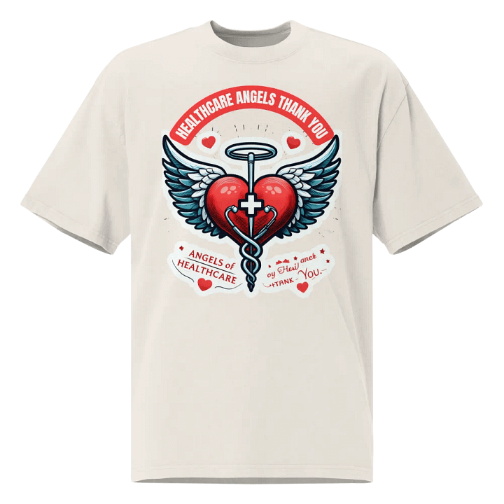 Healthcare Angels Tribute Oversized Tee product image (3)