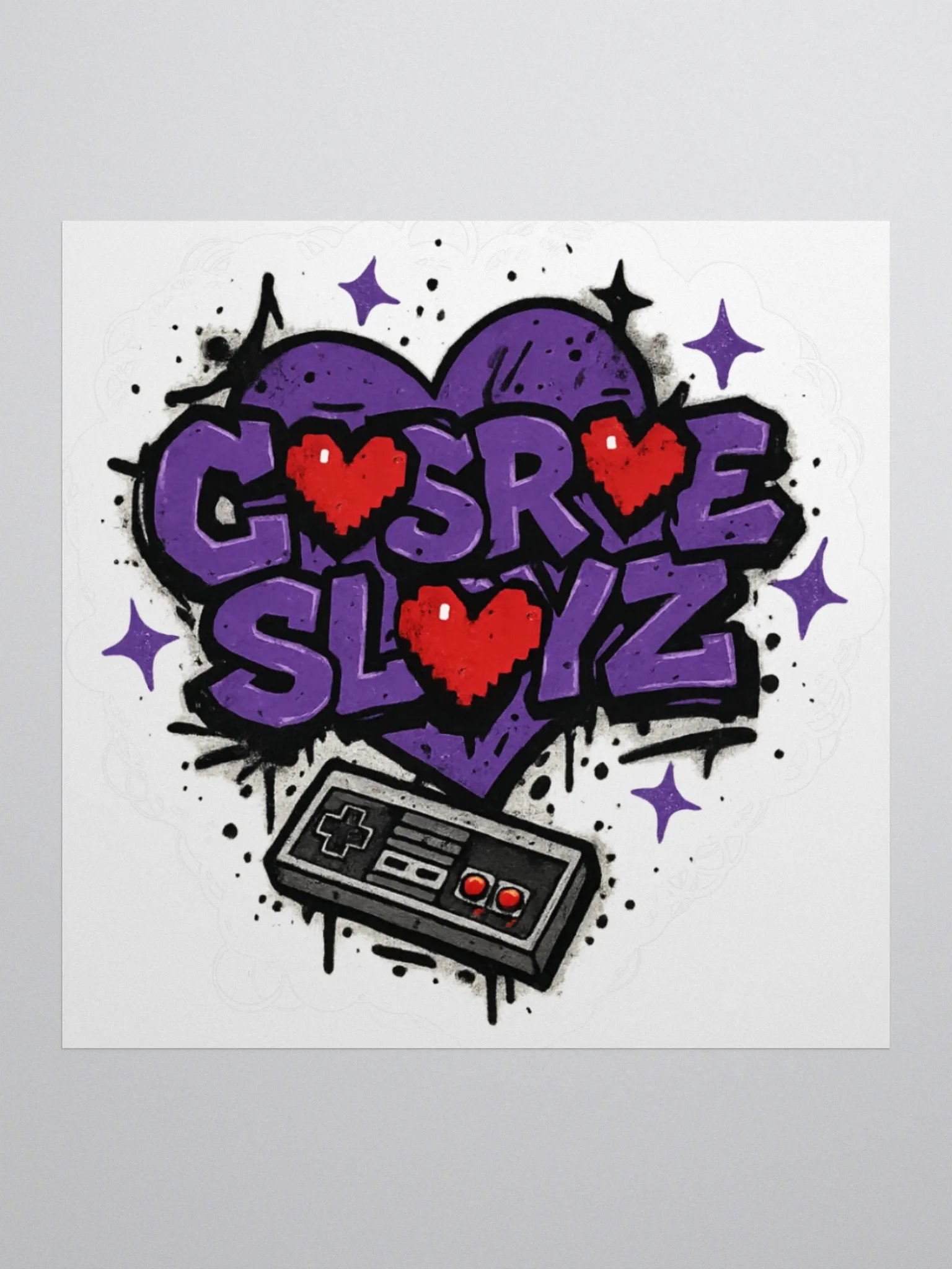 CasRaeSlayz Logo Graffiti Sticker product image (2)