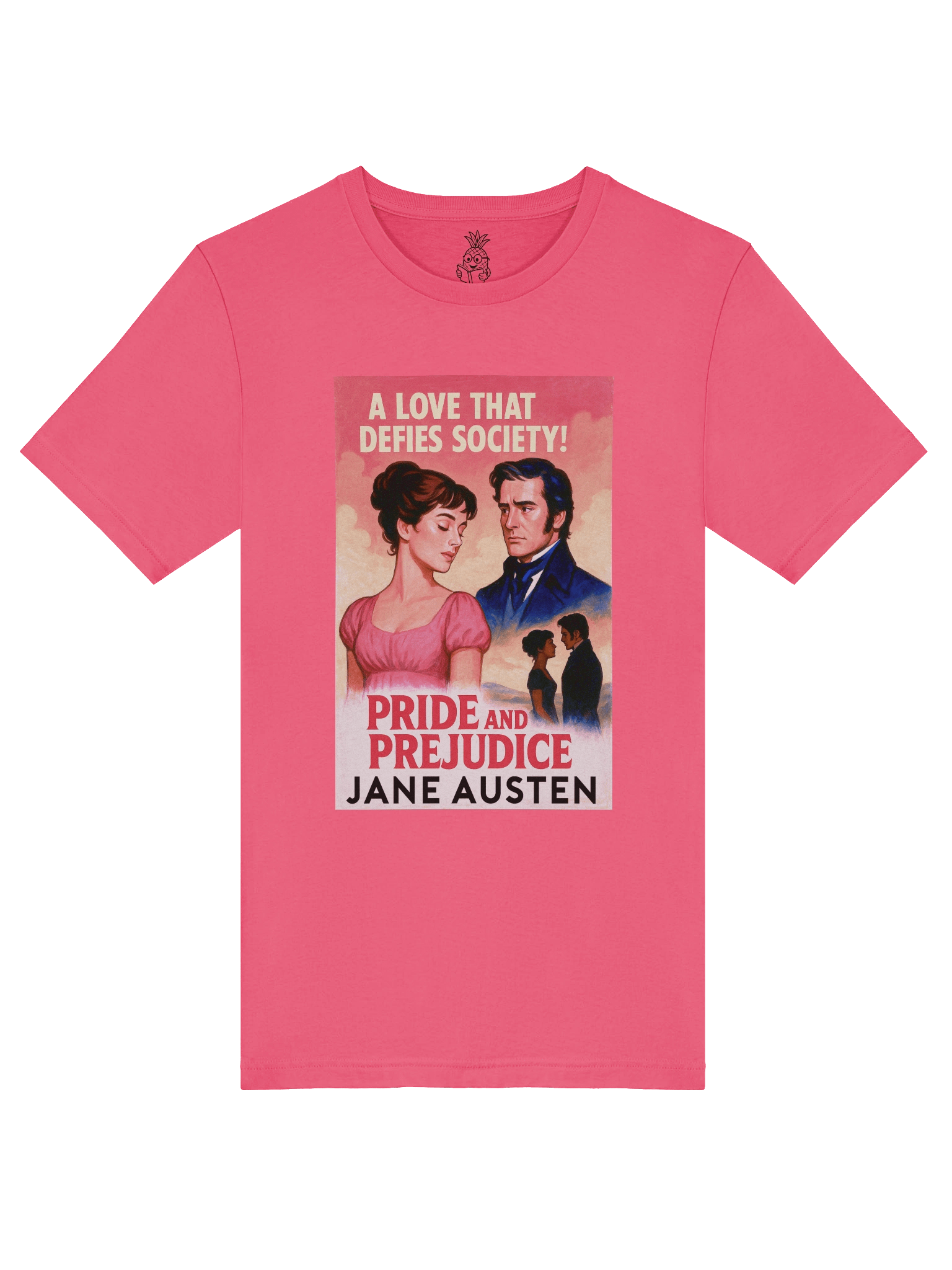 "Pride and Prejudice" 1950's Faux Retro Film Poster Jane Austen Unisex T-Shirt product image (51)