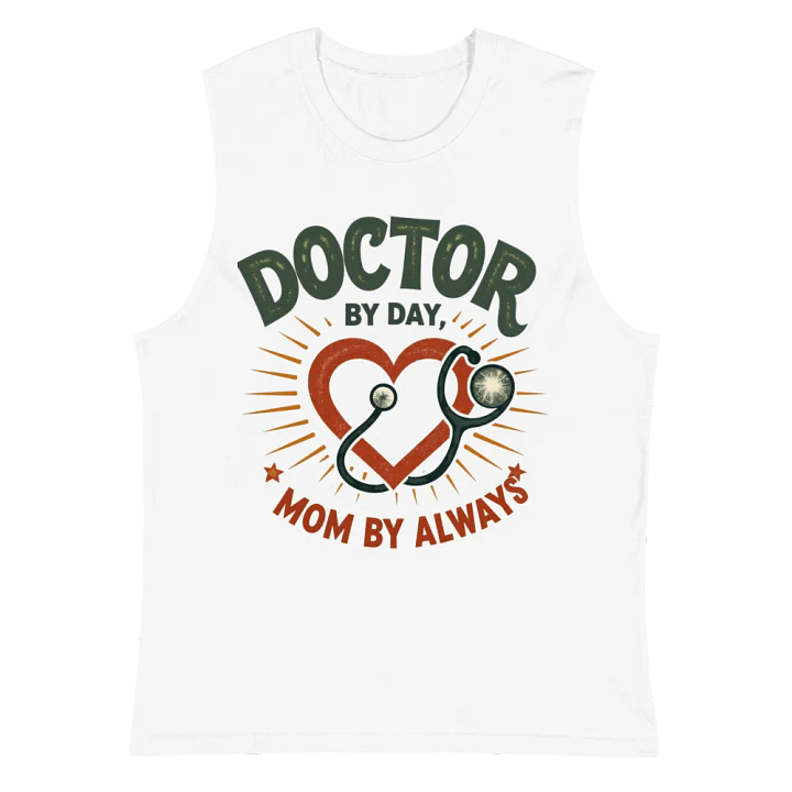 Doctor By Day, Mom By Always Muscle Tank product image (2)