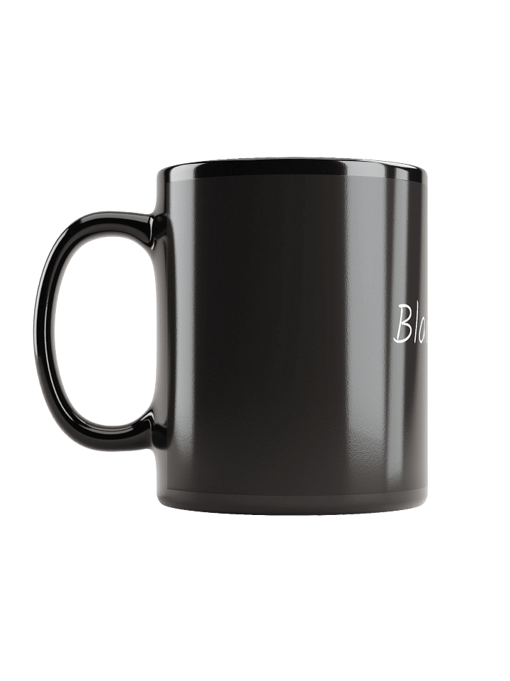 Glossy mug - black - BLACK WATER product image (2)